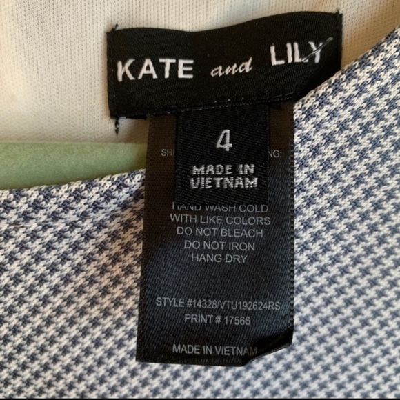 NWT Kate and Lily Dress Size 4 - Picture 3 of 4